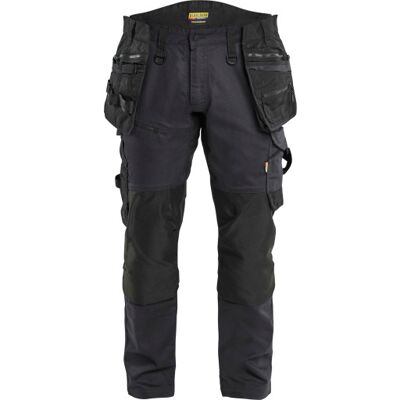 Blåkläder Workwear Striker Håndværkerbukser Med 2-Vejs Stretch, Sort, Str. D112 Blåkläder Workwear Striker Håndværkerbukser Med 2-Vejs Stretch, Sort, Str. D112