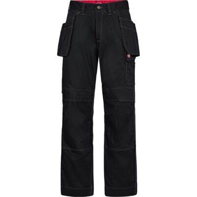 Engel Workwear Fe Engel Combat Håndværkerbukser, Sort, Str. K92 Engel Workwear Fe Engel Combat Håndværkerbukser, Sort, Str. K92