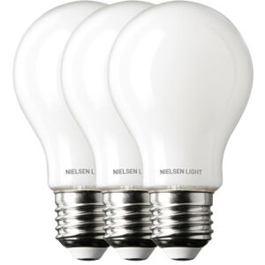 Nielsen Light E27 Standardpære, 7w, 3 Pak