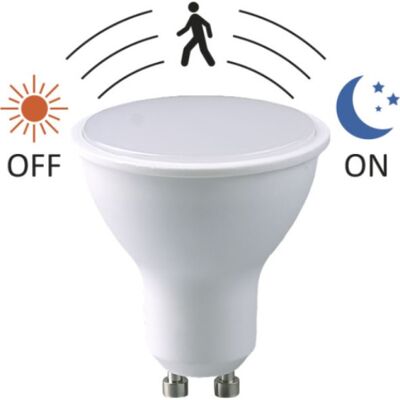 LED Sensor pære 5W GU10 - Lys - Sensor LED - Hjemme LED Sensor pære 5W GU10 - Lys - Sensor LED - Hjemme