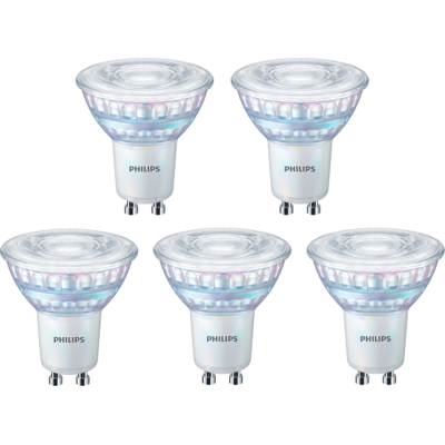 Philips Master Value Gu10 Spotpære, 3000k, 3,7w, 5-Pak Philips Master Value Gu10 Spotpære, 3000k, 3,7w, 5-Pak
