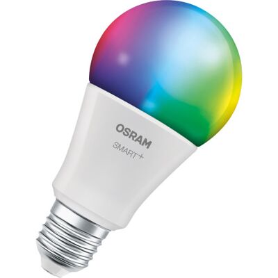 Osram Smart+ Wifi E27 Standardpære, Farveskift, 14w, 3-Pak Osram Smart+ Wifi E27 Standardpære, Farveskift, 14w, 3-Pak