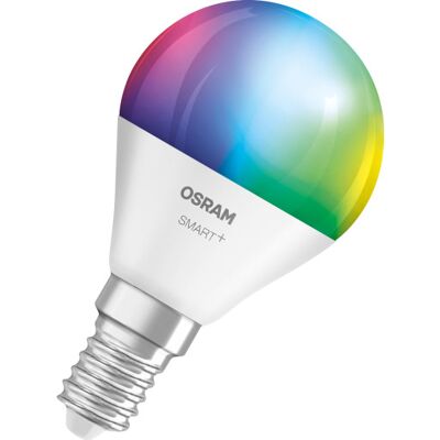 Osram Smart+ Wifi E14 Kronepære, Farveskift, 4,9w, 3-Pak Osram Smart+ Wifi E14 Kronepære, Farveskift, 4,9w, 3-Pak