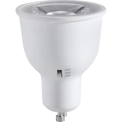 Nordlux Par16 Gu10 Spotpære Med Cct Switch, 3000/4000/6500k, 5w Nordlux Par16 Gu10 Spotpære Med Cct Switch, 3000/4000/6500k, 5w
