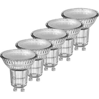 Ledvance Classic Gu10 Spotpære, 5 Stk, 3000k, 3,7w Ledvance Classic Gu10 Spotpære, 5 Stk, 3000k, 3,7w