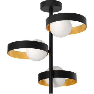 Osram Decor Memphis Ceiling E27 440mm Guld/sort Osram Decor Memphis Ceiling E27 440mm Guld/sort