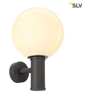 SLV Gloo Pure Væglampe, E27, Ip44, Antracit