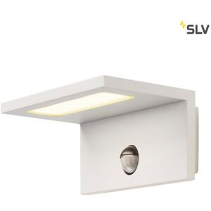 SLV Væglampe Angolux S, Led 7,6w 3000k, 500 Lm, Med Sensor, Hvid