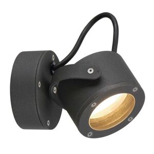 SLV Væg-/loftlampe Sitra 360, Gx53, Antracit, Ip44