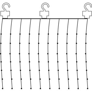 Star Trading Dew Drop Lysnet Til Ophæng, 1x1 M