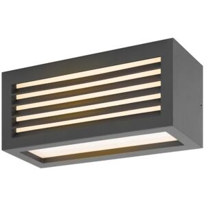 SLV Væglampe Box-L, Led 3000k, 480 Lumen, Antracit, Ip44