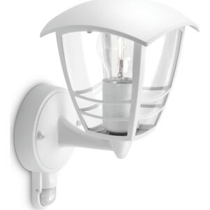 Philips Mygarden Creek Up Udendørs Væglampe Med Sensor, Hvid Philips Mygarden Creek Up Udendørs Væglampe Med Sensor, Hvid