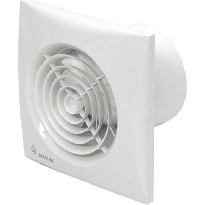 Thermex Silent 100crz Badventilator, Timer, Ø100 Mm, Hvid Thermex Silent 100crz Badventilator, Timer, Ø100 Mm, Hvid