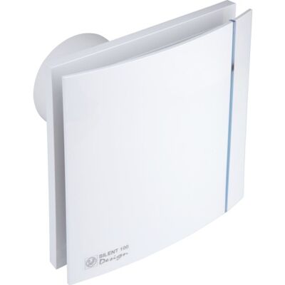 Thermex Silent 100 Design Crz Badventilator, Timer, Ø100 Mm, Hvid Thermex Silent 100 Design Crz Badventilator, Timer, Ø100 Mm, Hvid
