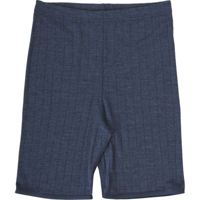 Joha Emily Dame Shorts, Uld/silke, Mørkeblå, Xl Joha Emily Dame Shorts, Uld/silke, Mørkeblå, Xl