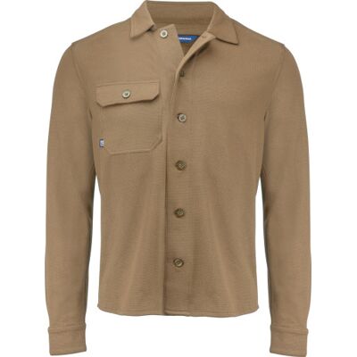 Cutter & Buck Advantage Leisure Skjorte, Khaki, Xl Cutter & Buck Advantage Leisure Skjorte, Khaki, Xl