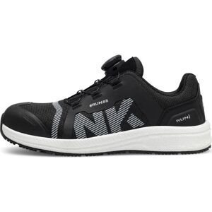 Noknok Run88 Sikkerhedssko S3s, Sort/hvid, 43 Noknok Run88 Sikkerhedssko S3s, Sort/hvid, 43