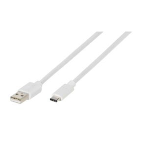 Vivanco Ladekabel Usb-A Til Usb-C Hvid, 0,5 Meter