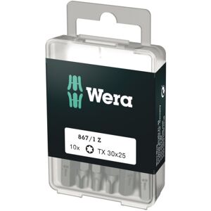 Wera Bits Tx 30, 25 Mm, 867/1 Z Diy, 10 Stk.