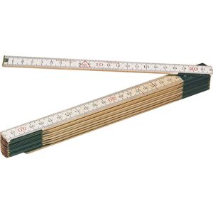 Hultafors Træ Tommestok 2 Meter, 10 Led Hultafors Træ Tommestok 2 Meter, 10 Led