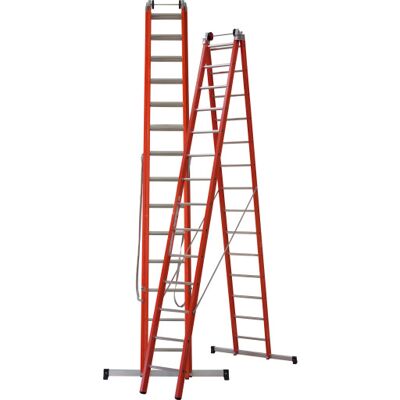 Jumbo Kombistige, Glasfiber, 2x14 Trin/7,1 M Jumbo Kombistige, Glasfiber, 2x14 Trin/7,1 M