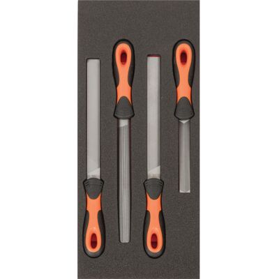 Bahco Filesæt 4 Stk Ergo Fit And Go Bahco Filesæt 4 Stk Ergo Fit And Go