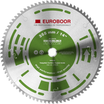 Euroboor Savklinge, Ø355 Euroboor Savklinge, Ø355