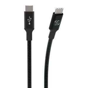 Andet Scosche Braided Usb-C/usb-C, 1,2 Meter, Sort