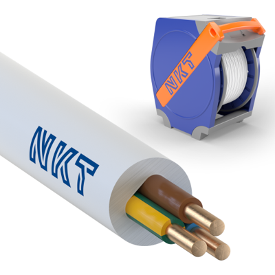 NKT 450 Meter Kabel Exq Xtra Dca 3g2,5 Hvid Qaddy Q450 NKT 450 Meter Kabel Exq Xtra Dca 3g2,5 Hvid Qaddy Q450