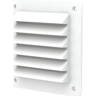 FRESH Murrist 150x150 mm - Hvid plastventilation til udendørs brug FRESH Murrist 150x150 mm - Hvid plastventilation til udendørs brug
