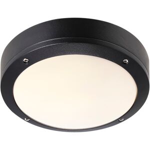 Nordlux Desi Udendørs Plafond, Sort, Ø22 Cm