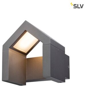 SLV Væglampe Rascali, Led 8w 3000k, 330 Lumen, Antracit, Ip54