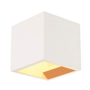 SLV Plastra Cube Væglampe, G9, Hvid