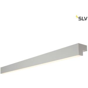 SLV L-Line 120 Væglampe, Led 3000k, 1650 Lumen, Ip44, Sølv