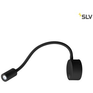 SLV Væglampe Dio Flex Plate, Led 4000k, 70 Lumen, Sort