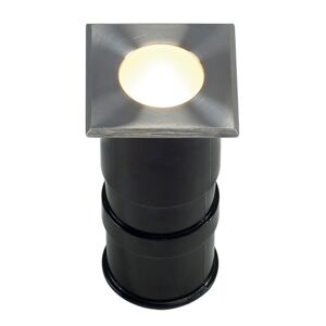 SLV Power Led-Light Square Rustfrit Stål 316 1w Led Varm Hvid