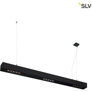 SLV Q-Line Pd, Led Indendørs Pendel, 1m, Sort, 3000k