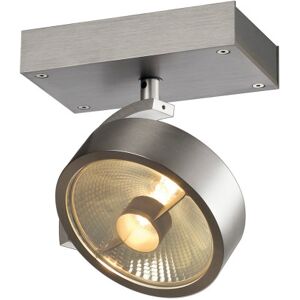 SLV Kalu 1 Qpar Loftlampe, Børstet Alu, Es111, Maks. 75w