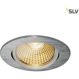 SLV New Tria Rund, Led, Børstet Aluminium, 1800-3000k, 7,2w