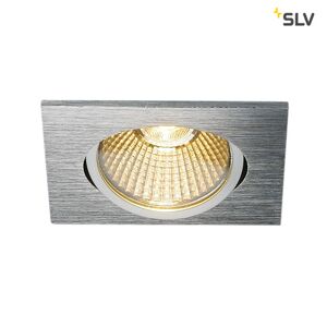 SLV New Tria Firkantet, Led, Børstet Aluminium, 1800-3000k, 7,2w