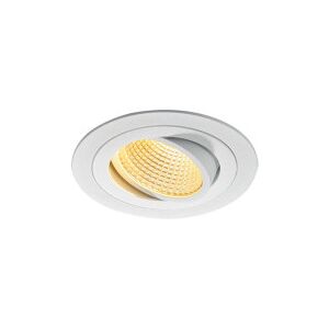 SLV New Tria Led Dl Round Sæt Mathvid 12w 38° 2700k Clipfjedre