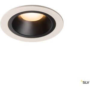 SLV Numinos M, Indbygningsspot, 17w, 2700k, 55°, Hvid/sort