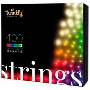 Twinkly Strings Lyskæde 32 Meter Med 400 Lys I Farvet Og Hvid