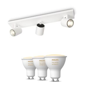 Philips Runner Spotlampe, 3 Spots, Hue White Ambiance Pærer