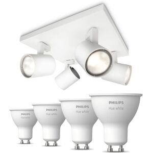 Philips Runner Spotlampe, 4 Spots, Hue White Pærer