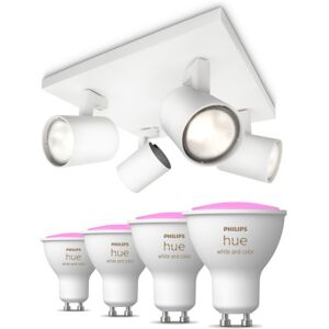 Philips Runner Spotlampe, 4 Spots, Hue White Color Ambiance Pærer