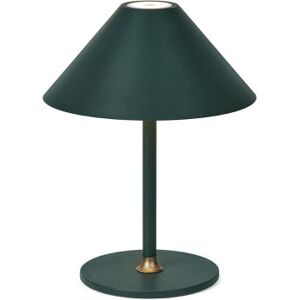 Halo Design Hygge Genopladelig Bordlampe, H20 Cm, Mørkegrøn