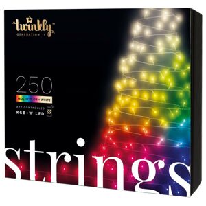 Twinkly Strings Lyskæde 20 Meter Med 250 Lys I Farvet Og Hvid