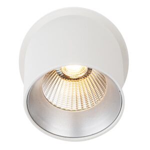 The Light Group Downlight Slc Cup Led 9w 2700k Ip20, Hvid/sølv