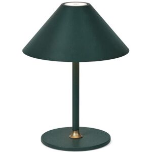 Halo Design Hygge Genopladelig Bordlampe, H25 Cm, Mørkegrøn